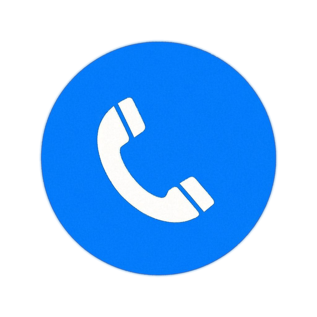 —pngtree—blue phone call icon graphic 20678888